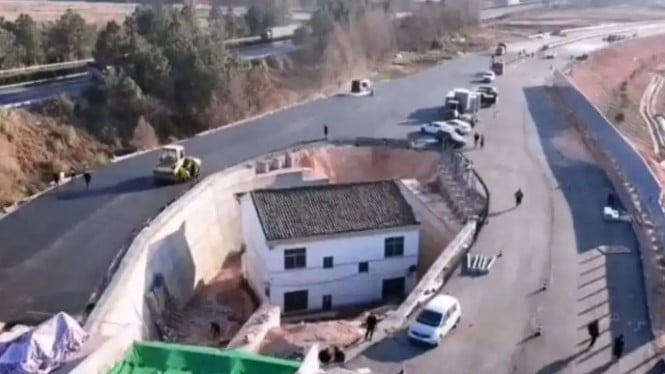 Tolak Kompensasi Rp3,6 Miliar, Rumah Ini Ditelan Jalan Tol dan Berakhir dengan Penyesalan