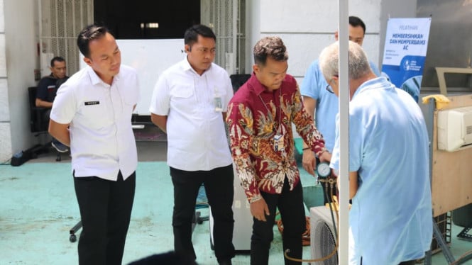 Lapas Cibinong Gembleng Warga Binaan Jadi Teknisi, Untuk Bekal Setelah Bebas