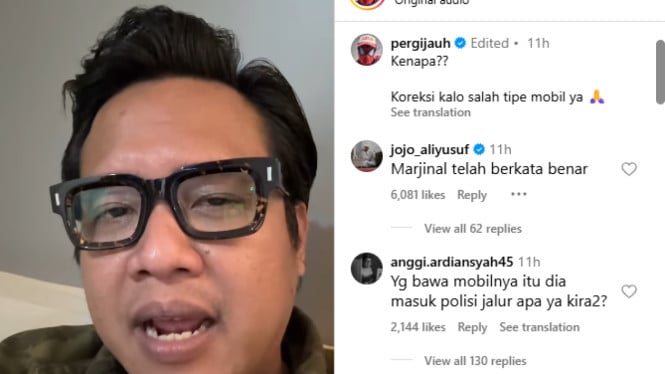 Ikut Bersuara, Gofar Hilman Heran Kenapa Mobil Rantis Brimob Ngebut Tabrak Ojol hingga Tewas