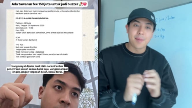 Jerome Polin Tolak Tawaran Jadi Buzzer, Bayaran Rp150 Juta untuk Satu Konten!