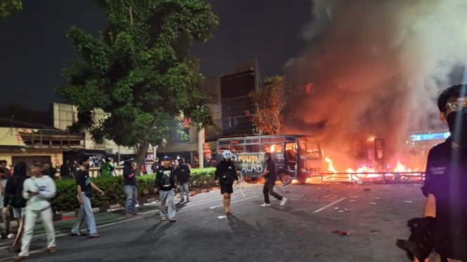 5 Orang Dicokok, Dalang Pembakaran Gedung Gegana Terungkap