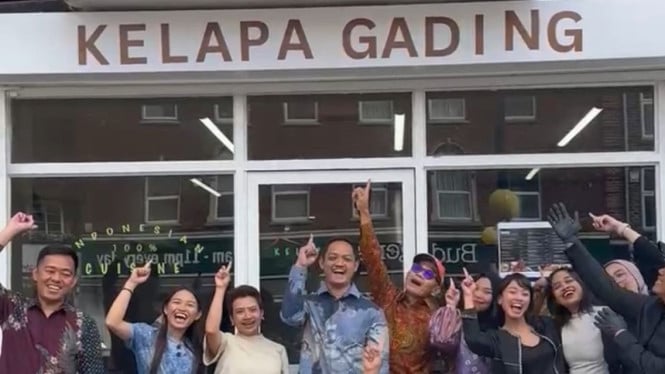Ada Kelapa Gading di London, Promosikan Kuliner Indonesia