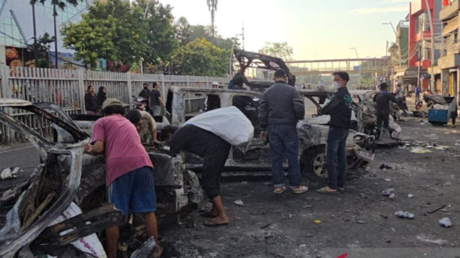 Polres dan 5 Polsek di Jaktim Jadi Korban Amukan Massa