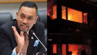 Geger Isu Rumah Ahmad Sahroni Dibakar Massa, Ini Fakta Sebenarnya