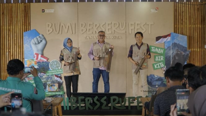 Telkom Ajak Mahasiswa, Pelajar, Komunitas, dan UMKM Kolaborasi dalam Program Bumi Berseru Festival 2025