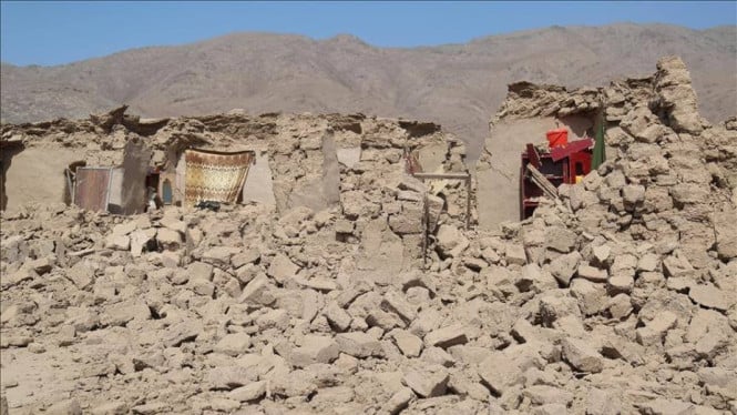 Gempa Dahsyat Guncang Afghanistan, 800 Orang Tewas Ribuan Luka-luka