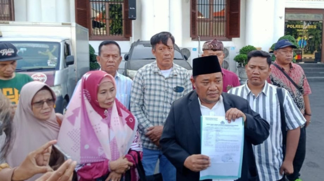 Sekjen Barisan Gus dan Santri (BAGUSS), Gus Yusuf di Polrestabes Surabaya