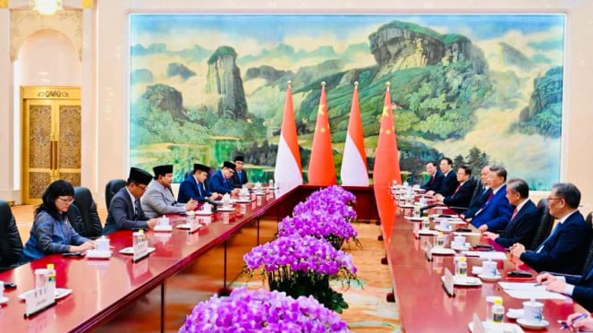 El presidente indonesio, Prabo Subanto y la reunión bilateral del presidente Xi Jinping, Xi Jinping
