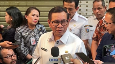 DK Jackarta Gobernador Primono Anung en el sur de Yakarta Block M Zone