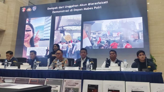 Ajakan Bakar Mabes Polri, Pegawai Kontrak Lembaga Internasional Jadi Tersangka
