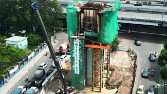 SIG Sudah Pasok 19.190 Ton Semen Dukung Proyek LRT Veldrome-Manggarai
