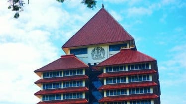 DIPOK, edificio del rectorado de la interfaz de usuario en West Java