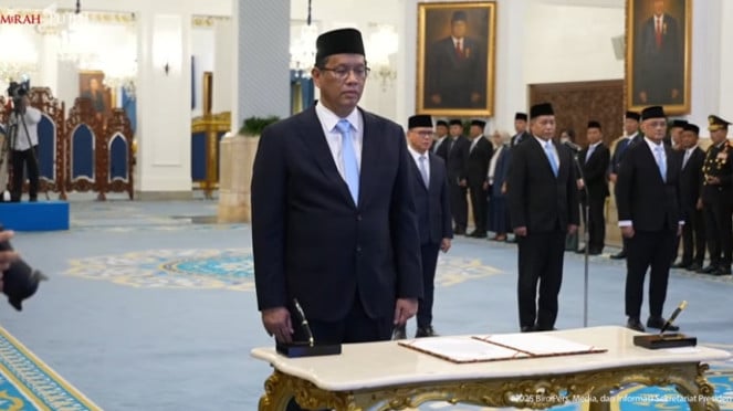 Purbaya Yudhi Sadewa dilantik sebagai Menteri Keuangan