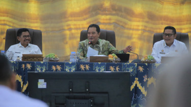 Dirjen Politik dan Pemerintahan Umum Kemendagri Bahtiar Baharuddin 