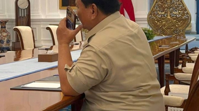 Presiden Prabowo telepon Emir Qatar, Sheikh Tamim bin Hamad Al-Thani