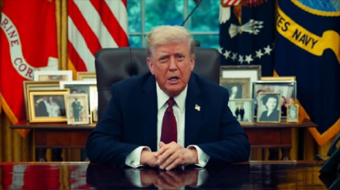 Presiden AS Donald Trump mengecam aksi penembakan Charlie Kirk