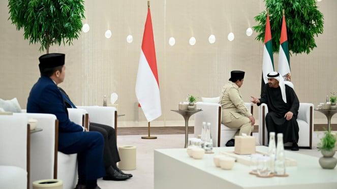 Prabowo ha incontrato il presidente MBZ