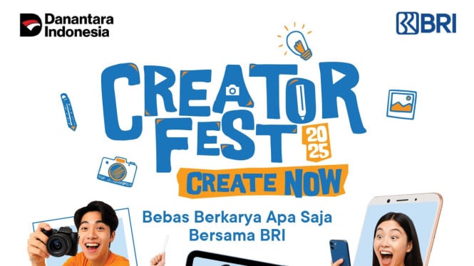 Hadirkan “Creator Fest 2025”, BRI Siapkan Wadah Kreativitas Masyarakat