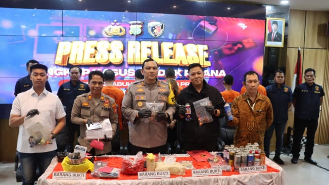 Polres Priok Ungkap Pengoplos Gas 3 Kg Subsidi ke 557 Tabung Portable