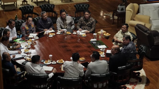 El presidente indonesio, Probo Subayanto, mantuvo a Ruttus en Hamblang en Bogor