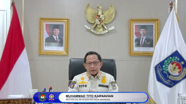 Ministro del Interior (Ministro del Interior), Muhammad Tito Karnavian