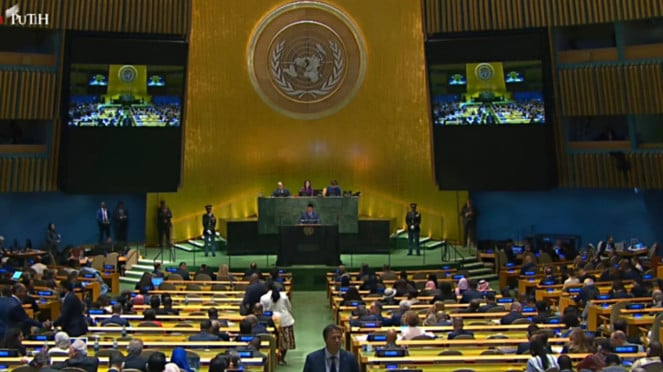 Discurso del presidente Probo Subayanto en la sesión de la Asamblea General de la ONU