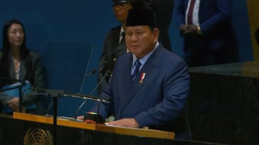 Discurso del presidente Probo Subayanto en la sesión de la Asamblea General de la ONU