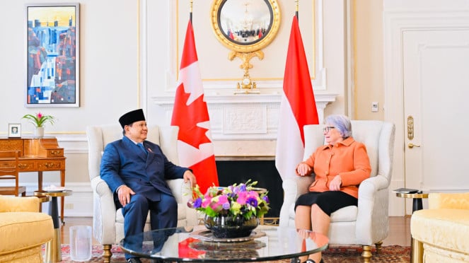 Probovo conoció a la gobernadora general de Canadá Mary Simon en Ridou Hall