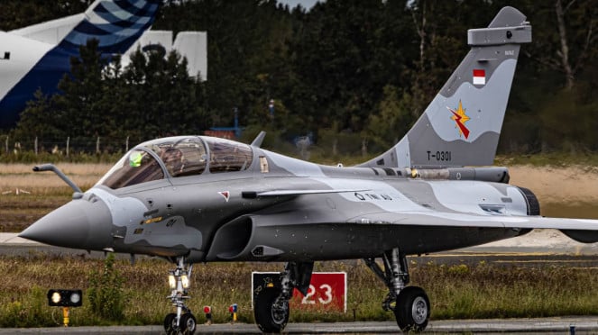 Jet Tempur Rafale TNI AU