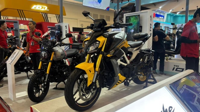 Deretan Motor TVS di IMOS 2025