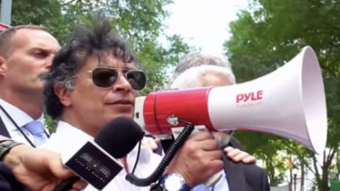 Presiden Kolombia, Gustavo Petro mengikuti aksi mendukung Palestina di New York