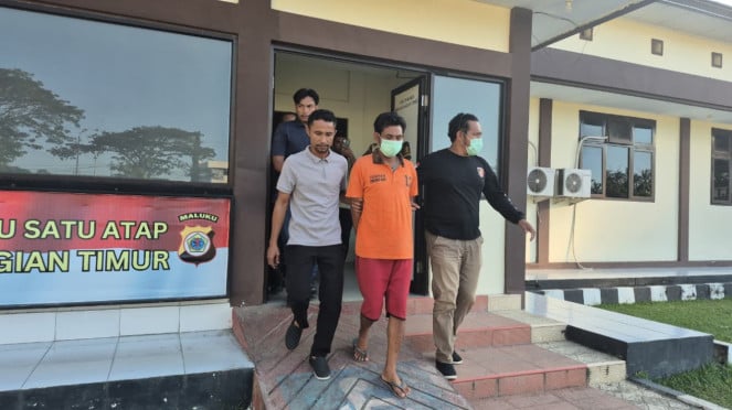 Un maestro porno arrestado por Maluku y la estación de policía del este de Seram