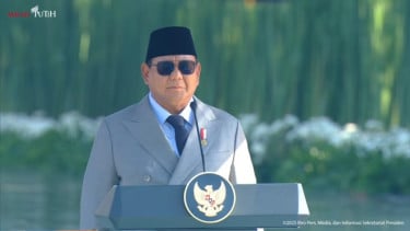 Presidente PRABO SUBAYANTO 2025 Liderando la celebración del Día Santo de Panchasila