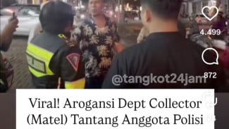 Debt Collector Tantang Polwan Saat Tarik Mobil di Kelapa Dua Tangerang, Endingnya...