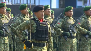 Bambang Trisnohadi先生成為Monas TNI成立80週年