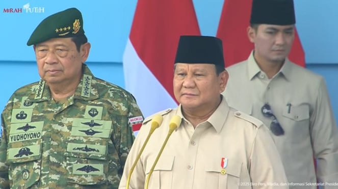 La impuración de la tropa de Tni con el presidente de SBY PRABO