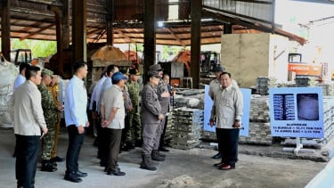Presiden Prabowo di Bangka Belitung