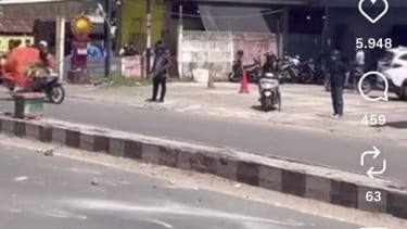 Lokasi pelaku curanmor di Lampung tembakan senpi