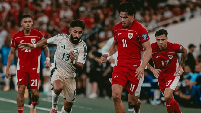 Miris, Cuma di Era Kluivert Timnas Indonesia Dikalahkan Arab Saudi dalam 1 Dekade Terakhir