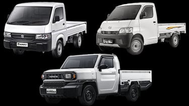 Suzuki Carry vs Toyota Hilux Rangga vs Daihatsu Gran Max