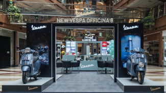 Vespa LX dan Officina 8 Tampil di PIM 2, Keren Banget