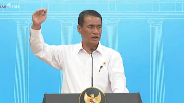 Mentan Amran usai Ratas di Istana Negara