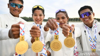 Gacor! Tim Canoe dan Kayak Indonesia Tutup SEA Games 2025 dengan 13 Medali