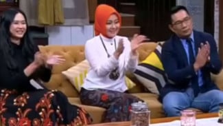 Momen Aura Kasih Pernah Satu Frame dengan Ridwan Kamil dan Atalia di Acara TV Jadi Sorotan