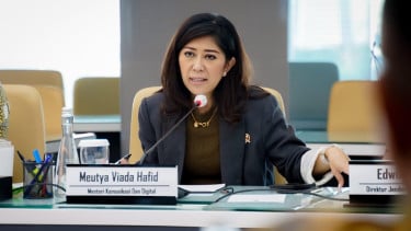 Menkomdigi Meutya Hafid.