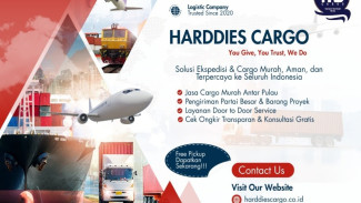 Dukung Distribusi Bisnis dan UMKM, Harddies Cargo Perkuat Layanan Ekspedisi JakartaBatam