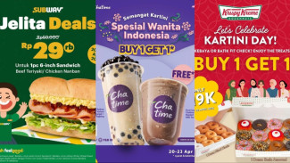 Ayo Berburu Diskon! Ini Deretan Promo Spesial Makanan dan Minuman di Hari Kartini 2026