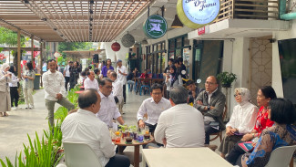Momen Menko PM, Menteri UMKM dan Menteri Ekraf Gelar Rapat di M Bloc Space