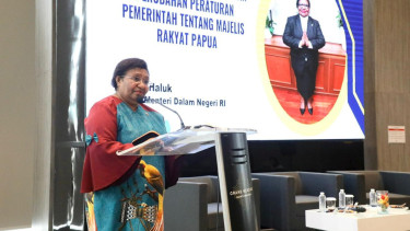 Wakil Menteri Dalam Negeri (Wamendagri) Ribka Haluk