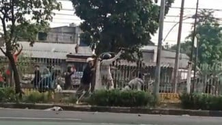 Tawuran Pecah di Klender Pagi Hari, Jalan I Gusti Ngurah Rai Lumpuh Total 2 Km